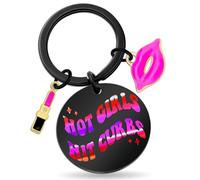 Stocking Stuffers For Teen Girls 16-18 Sister Daughter Friends Hot Girls Hit Curbs Keychain Teen Girl Birthday Gifts Ideas Trendy Stuff for Women Funny Girly Gifts Pink Things Car Accessories Black,