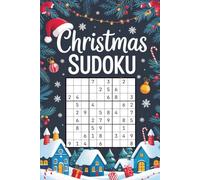 Stocking Stuffers for Teen Girls: Christmas Sudoku: 5 Difficulty Levels of Funny Puzzles for Teens