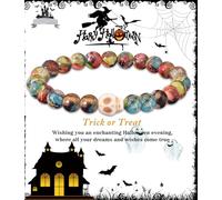 Stocking Stuffers for Women, Christian Gifts for Women Cross Bracelets Imperial Nature Stone Bead Bracelet Confirmation Baptism Gifts for Teen Girls Christmas Religious Gift Cathlic Faith Jewelry