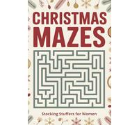 Stocking Stuffers for Women: Christmas Maze Activities - A Relaxing Gift for Holiday Stress Relief