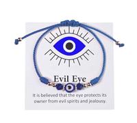 Stocking Stuffers Holiday Outfits for Women 2024 Evil Eye Bracelets Bead Bracelet Good Luck Protection Bracelet Evil Eye Bracelets for Women Healing Gemstone Bracelet Chain Bracelet String Bracelets