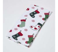 Stockings Christmas Tea Towel