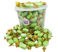 Stockleys Chocolate Limes Sweets 1.5kg MEGA Bucket Retro Candy Chocolate Gift
