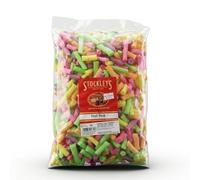 Stockley's Fruit Rock 3kg Bulk Bag, Traditional Hard Boiled Fruit Sweets | Large Sharing Bag of Retro Confectionery for Parties and Gifting