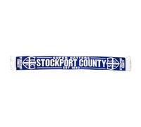 Stockport County Football Fans Souvenir Promotion Scarf - The Hatters 2024 Champions Scarf (British - Unisex, 100% Acrylic)