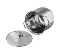 Stockpot, Induction Cooker Safe Stainless Steel Stockpot With Lid, Sturdy Extra Large Stockpot Made Of 201 Stainless Steel, Suitable For Soups, Stews And Broths, Mirror Polished