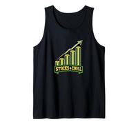 Stocks and Chill Funny Dividend Investor Growth Tank Top