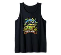 Stocks and Chill Funny Passive Income Investor Gift Tank Top