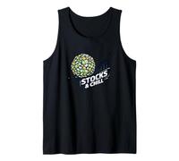 Stocks and Chill Stock Market Growth Money Snowball Tank Top
