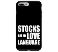 Stocks Are my Love Language Funny Investing Quote Trader Case for iPhone 7 Plus/8 Plus
