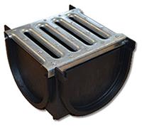 STOCKSALE GALVANISED Grating Drain Channel Drainage QUADBOX Corner Bend X 1