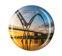 Stockton-on-Tees England UK Fridge Magnet Tourist Souvenir Gift Magnetic Sticker Collection