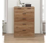Stockwell Chest - 4+2 Drawer - Rustic Oak