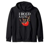 Stocland Pride for Bagpipe Practice and Bagpiping Zip Hoodie