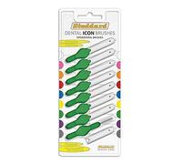 Stoddard Icon Green Standard 0.8mm Interdental Brush - 8 Brush in 1 Pack - Pack of 1