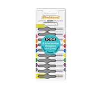 Stoddard Icon Grey Standard Interdental Brush - 8 Bush Plus 2 Free Brush in 1 Pack