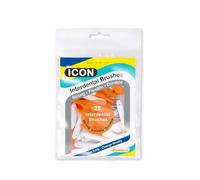 Stoddard Icon Interdental Brushes - Orange 0.8mm - 25 Brushes per Pack
