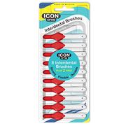 Stoddard Icon Red Standard Interdental Brush - 8 Bush Plus 2 Free Brush in 1 Pack