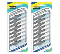 Stoddard OPTIM Interdental Brushes Pack of 16 Grey 1.3 mm Size 7