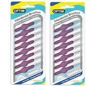 Stoddard OPTIM Interdental Brushes Pack of 16 Purple 1.1 mm Size 6