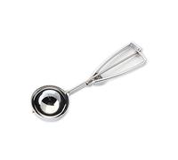 Stöckel Professional German Stainless Steel Oval Ice Cream Scoop Melon Portioner Food Server CR-22 Model