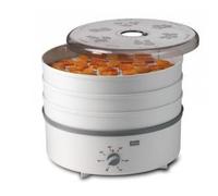 Stöckli 0076.70 Dehydrator With Timer And Three Plastic Mesh Machine With Variable Temperature Fine Adjustment Gray