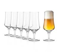 Stölzle Lausitz Beer Glasses Beer Trophy/Set of 6 Pils Glasses 0.3 litres/Beer Tulip Shockproof/Beer Glass 0.3 litres Made of Crystal Glass/Beer Glasses 0.3 litres Dishwasher Safe