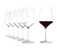 Stölzle Lausitz Bordeaux Red Wine Goblet 645 ml, set of 6, dishwasher proof, pulled stem