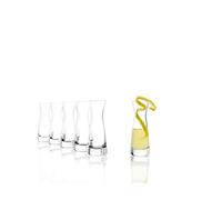 Stölzle Lausitz Carafe Universal XS 40 ml Set of 6 - Ideal for Water, Juice, Milk & Spirits - High Quality Shot Glass Made of Lead-Free Crystal Glass - Dishwasher Safe & Made in Germany