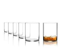 Stölzle Lausitz D.O.F. Whiskey Glasses Set of 6 / Modern Whisky Glass 520 ml/Elegant Whisky Glasses Set Made of Crystal Glass/Whiskey Glasses Dishwasher Safe