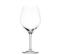 Stölzle Lausitz Exquisit Series Burgundy red wine glasses, 650ml, 6-piece set, dishwasher-safe: high quality red wine goblets made from fine glass, noble yet unpretentious