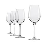 Stölzle Lausitz Grand Epicurean White Wine Glasses Set of 4, 280 ml - Crystal Wine Glasses for Crisp Whites Like Sauvignon Blanc - Durable, Dishwasher Safe - Premium Wine Glass Set Made in Germany