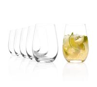Stölzle Lausitz Highball Glasses Large Experience Set of 4 480ml - Elegant Glasses for Water Drinks & Juice - Cocktail Glasses Crystal Dishwasher & Break Resistant Made in Germany