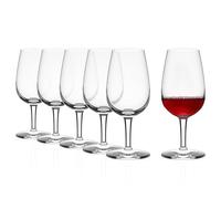 Stölzle Lausitz I.N.A.O. Tasting Glasses Set of 6 Crystal Glass Goblets for Tasting