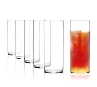 Stölzle Lausitz Kyoto Bar Long Drink Cups - 460 ml/Set of 6 Drinking Glasses/Cocktail Glasses/Long Drink Glasses Set/Gin Glasses/Highball Glasses