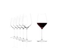 Stölzle Lausitz Red Wine Goblet Starlight 510 ml I Red Wine Glasses Set of 6 I Wine Glasses Dishwasher Safe I Highly Functional Wine Goblets