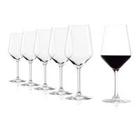 Stölzle Set of 6 Red Wine Glasses Lead Free Crystal Glass Made in Germany 490ml