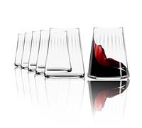 Stölzle Lausitz Symphony Red Wine Glasses, Set of 6, 500 ml, Crystal Glass, Bell Shaped, Scratch Resistant, Dishwasher Safe, Made in Germany