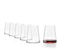 Stölzle Lausitz Symphony Red Wine Glasses, Set of 6, 500 ml, Crystal Glass, Bell Shaped, Scratch Resistant, Dishwasher Safe, Made in Germany