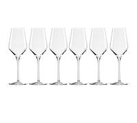Stölzle Lausitz White Wine Glasses Quatrophil 404 ml, set of 6, on par with mout