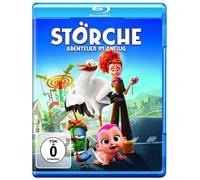 STÖRCHE: ABENTEUER IM ANFLUG - ANDY SAMBERG,KELSEY GRAMMER, BLU-RAY NEW