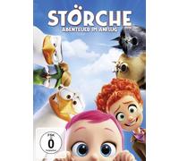 STÖRCHE: ABENTEUER IM ANFLUG - ANDY SAMBERG,KELSEY GRAMMER,KATIE CROWN DVD NEW