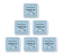 Störtebekker Premium Solid Shampoo Crusoe - Handmade Vegan Shampoo for Men & Women - Scented Shower Care for Skin and Hair (6 x 100 g)