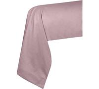 STOF - Bolster pillowcase - Size 45 x 185 cm - 100% Oeko-Tex certified cotton - Excellent quality - Old Pink - Eden model - Bed linen for home - Soft and comfortable - Unisex