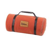 Stof Dawson Fleece Blanket - Terracotta - Size 130 x 150 cm - Large Soft and Warm Blanket for Sofa or Bedroom Bed Throw Ideal for Home and Picnic