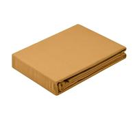 STOF - Duvet Cover - Size 240 x 220 cm - 100% Organic Cotton - Quality - Oeko-Tex Certified - Curry Colour - Horizon Model - Bed Linen for Home - Soft and Comfortable