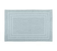 Lovely Casa - Bath Mat - Size 45 x 70 cm - 100% Organic Cotton - Sky Colour - Lagoon Model - Home Linen - Soft and Comfortable - Ideal for Bathroom
