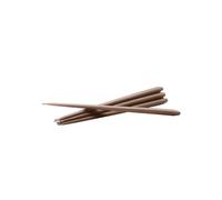 Stoff Nagel Ester & Erik 36024 Taper Candles Made of Paraffin Wax in Soft Brown, Pack of 6, Burn Time Approx. 4 Hours, Dimensions: 29 x 1.3 cm