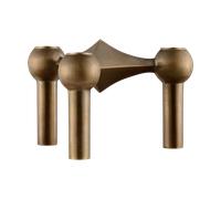 STOFF Nagel Nagel candle holder Bronzed brass