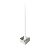 STOFF Nagel - Reflect Candle Holder Small, Brushed Chrome - Brushed Chrome